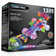 Laser Pegs 12-in-1 Race Car Building Set