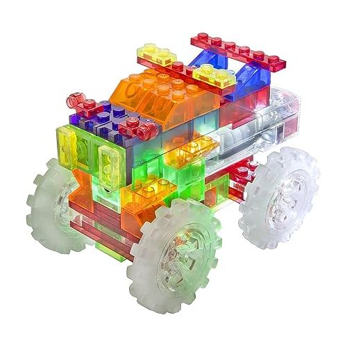  6-in-1 Monster Truck Building Set, 67 pieces