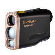 LaserWorks LW1000PRO Professional-Class Laser Rangefinder for Hunting and Golf,Fog Measurement,Waterproof Rangefinder