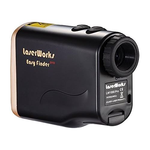  LaserWorks LW1000PRO Professional-Class Laser Rangefinder for Hunting and Golf,Fog Measurement,Waterproof Rangefinder