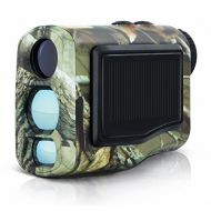 LaserWorks 600m Laser Rangefinder for Hunting Golf,Fog measurement,Waterproof,Solar Power