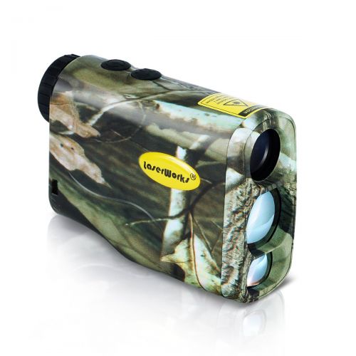  LaserWorks 600m Laser Rangefinder for Hunting Golf,Fog measurement,Waterproof,Solar Power