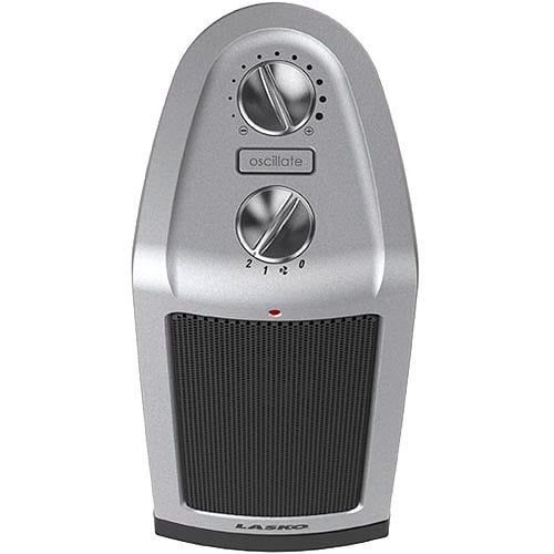  Lasko Electric Oscillating Ceramic Tower Space Heater, 1500-Watt, 5307