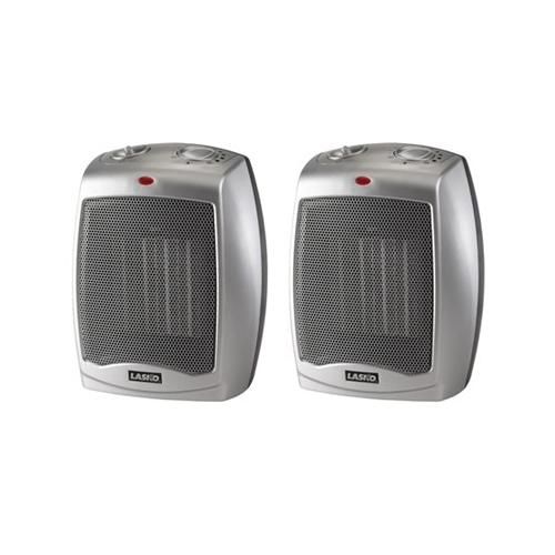  Lasko Ceramic heater 2-Pack with Adjustable Thermostat 754200