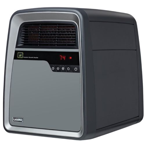  Lasko 6101 Cool-Touch Infrared Quartz Heater with Save-Smart Technology and Remote Control