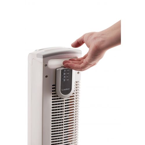  Lasko 36 Tower Fan with Remote Control in Black