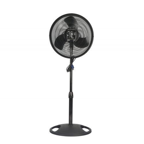  Lasko 16 Oscillating Pedestal Stand 3-Speed Fan, Model S16500, Black