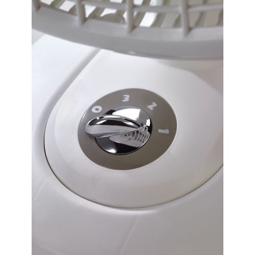  Lasko 16 3-Speed Oscillating Performance Table Fan with Tilt-back, Model 2506, White