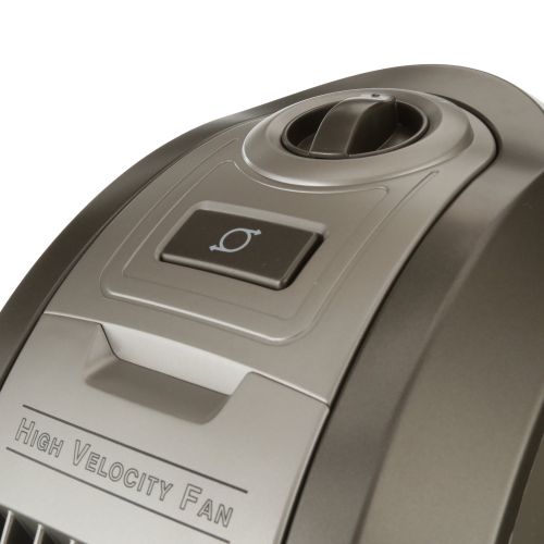  Lasko 30 Space Saving HVB Oscillating High Velocity Blower 3-Powerhouse Speed Fan, Model 4924, Gray