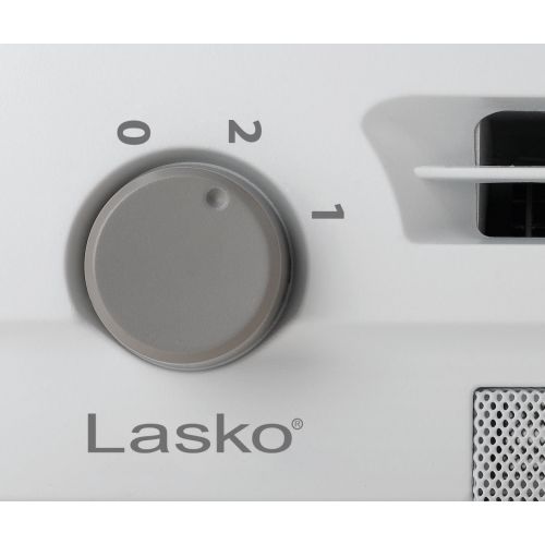  Lasko 10 Clip Stik Desk Ultra-Slim 2-Speed Table Fan, Model 4006, White