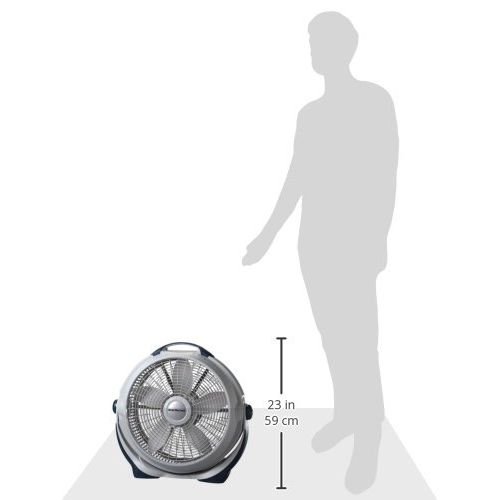  Lasko 3300 20″ Wind Machine Fan With 3 Energy-Efficient Speeds - Features Pivoting Head for Directional Air Flow