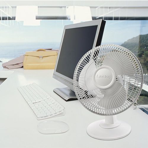  Lasko 3-Speed 12 Table Fan - White