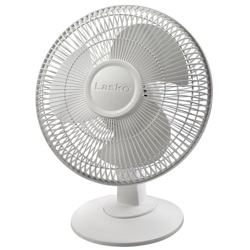  Lasko 3-Speed 12 Table Fan - White