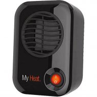 Lasko 100 MyHeat Personal Ceramic Heater, Compact, Black
