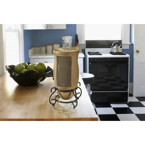  Lasko Designer Series Ceramic Space Heater-Features Oscillation, Remote, and Built-in Timer, Beige