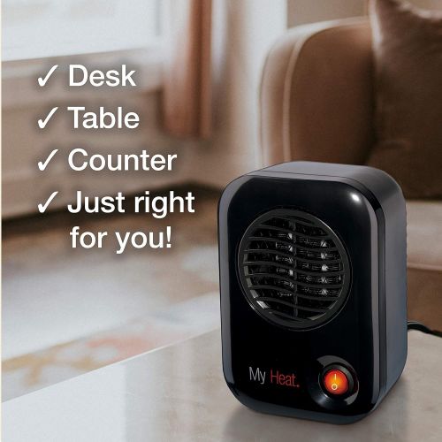  Lasko Heating Space Heater, Compact, Black