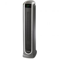 Lasko 5572 Ceramic Tower Space Heater with Logic Center Digital Remote Control-Features Built-in Timer and Oscillation, 7.3″L x 9.2″W x 29.75″H