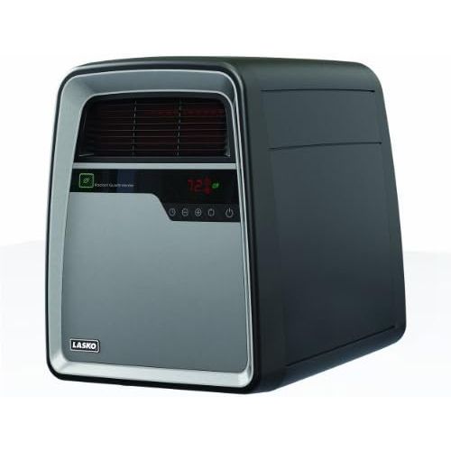  Lasko COOL TOUCH Infrared Quartz Heater with All NEW SmartSave Function, Features Silent Blower Operation with Multi Heat Options, Safety Tip-Over and OverHeat Protection, Recessed
