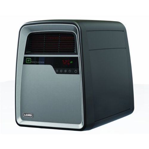  Lasko COOL TOUCH Infrared Quartz Heater with All NEW SmartSave Function, Features Silent Blower Operation with Multi Heat Options, Safety Tip-Over and OverHeat Protection, Recessed