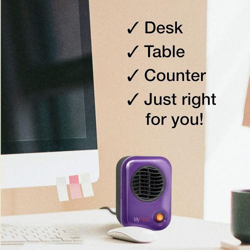  Lasko Heating Space Heater, Compact, Purple