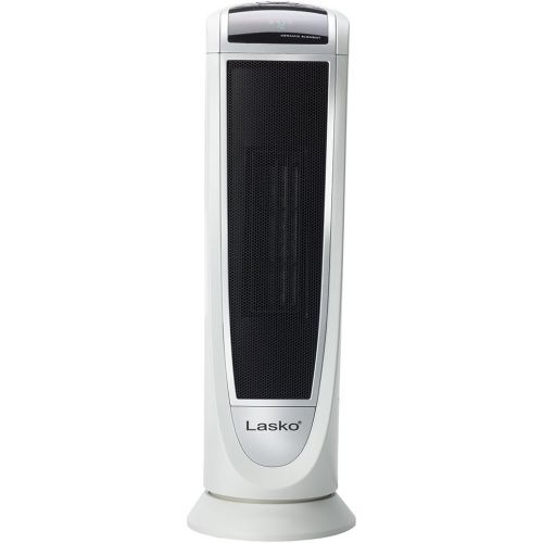  Lasko 5165 Digital Ceramic Tower Heater with Remote Control, 1500W, White