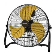 Lasko Master PROFESSIONAL MAC-12F High Velocity Direct Drive Floor Fan, 12 inch, Black