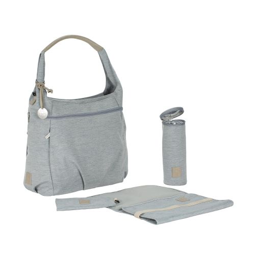  Lassig Womens Green Label Hobo Baby Diaper Bag, Grey