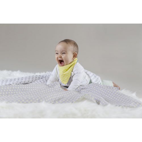  Lassig Baby Muslin Swaddle & Burp Blanket, Riddle, Large