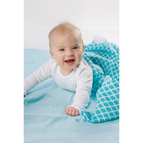  Lassig Muslin Swaddle & Burp Blanket L Little Tree Fox