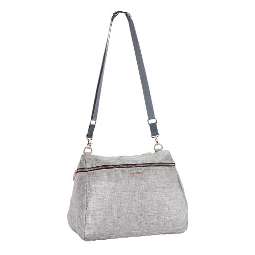  Lassig Womens Glam Rosie Baby Diaper Bag, Anthracite Glitter Silver