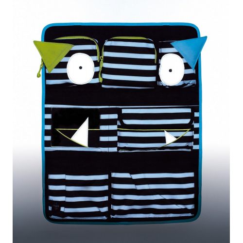  Lassig Kids Car Organizer Wrap-to-Go Little Monsters, Bouncing Bob