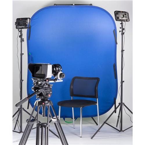  Lastolite LL LC5687 5 x 6 Feet Chromakey Collapsible Reversible Background (BlueGreen)