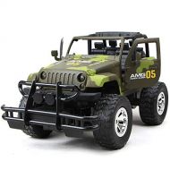 LightInTheBox RC Car RC Jeep 1:14 Off Road Car 4CH 2.4G Rock Crawlers Jeep Vehicle Brushless Electric Flashlight  Waterproof  Shockproof Door Open Control Kids Suprise Gift 8 KM