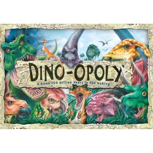  Late for the Sky Dino-Opoly Board Game