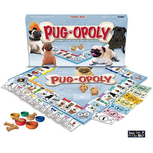  Late for the Sky Pug-opoly Game