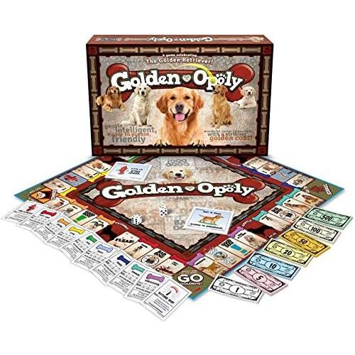  Late for the Sky Golden Retriever-opoly