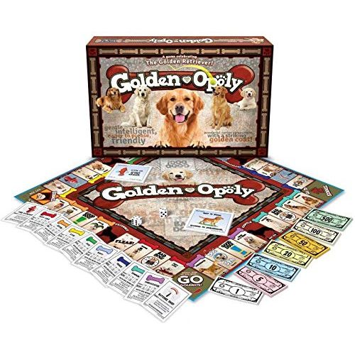  Late for the Sky Golden Retriever-opoly