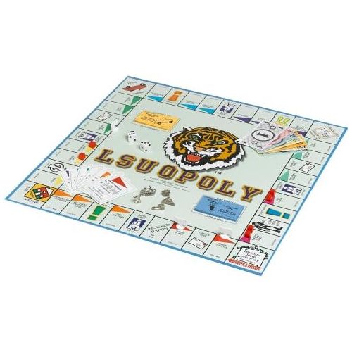  Late for the Sky Louisiana State LSU opoly, Purple, Gold