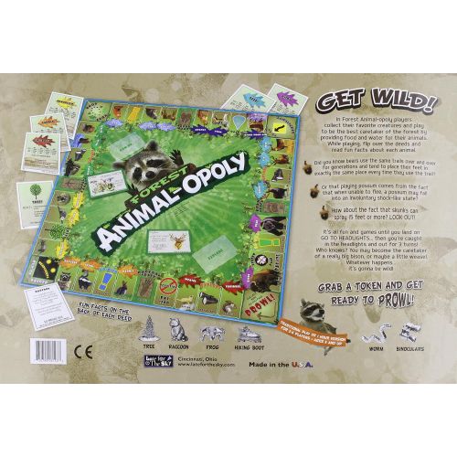  Late for the Sky Forest Animal-opoly