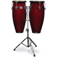 Latin Percussion LPA646-DW Conga Drum Dark Wood / Black