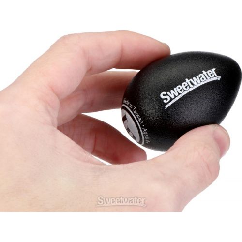  Latin Percussion Sweetwater Egg Shaker - Black