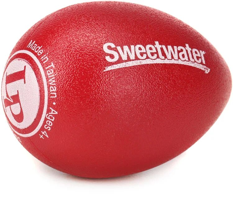  Latin Percussion Sweetwater Egg Shaker - Red