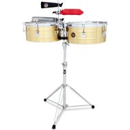 Latin Percussion Tito Puente Signature Series Timbales - Brass