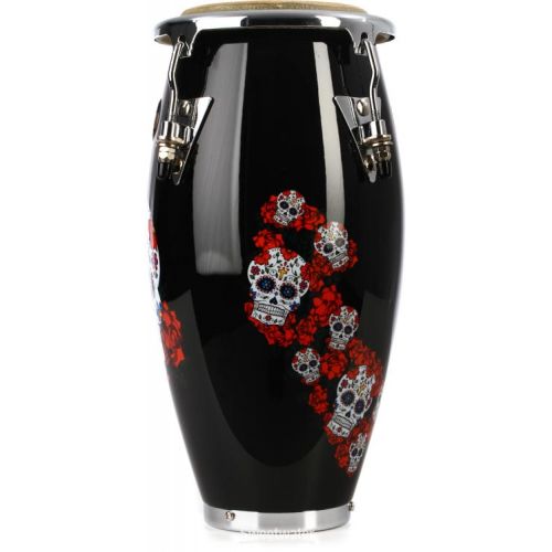  Latin Percussion Karl Perazzo Signature Mini Conga - 4.5 inch Sugar Skull