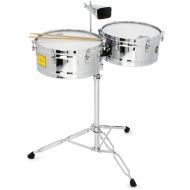 Latin Percussion Matador 14-/15-inch Timbales - Chrome