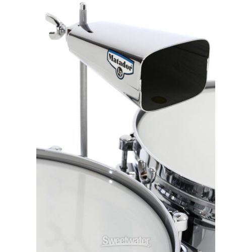  Latin Percussion Matador 14-/15-inch Timbales - Chrome