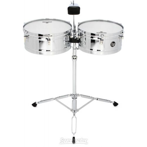  Latin Percussion Matador 14-/15-inch Timbales - Chrome