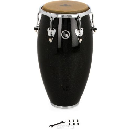  Latin Percussion Matador Wood Conga - 11.75 inch Black Nebula - Sweetwater Exclusive Demo