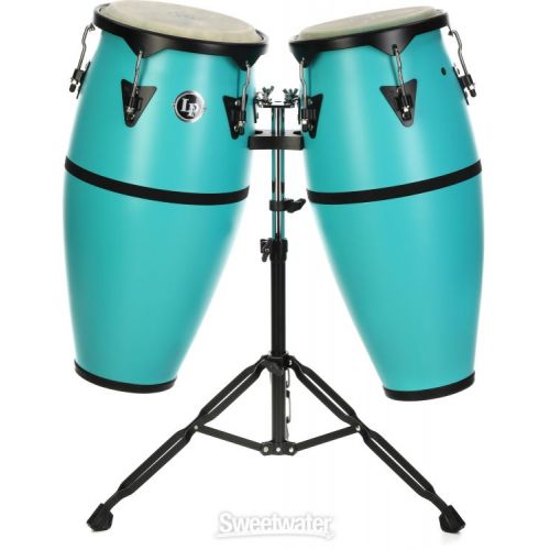  Latin Percussion Discovery Conga Set - Sea Foam