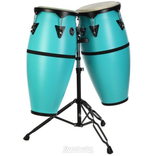  Latin Percussion Discovery Conga Set - Sea Foam